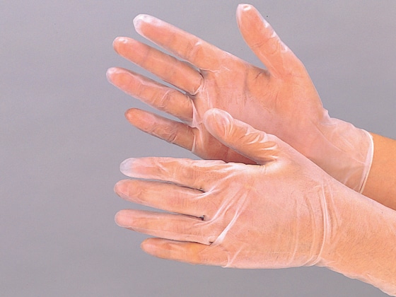 おたふく手袋 抗菌プラスチックディスポ手袋S 1箱（ご注文単位1箱)【直送品】