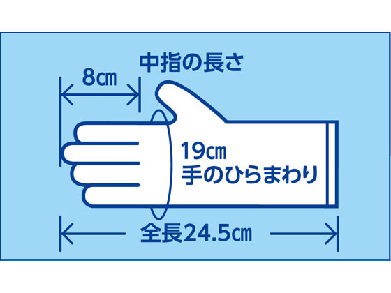 白十字 サルバ おむつとりかえ手袋 ふつう 100枚入 1箱(ご注文単位1箱)【直送品】