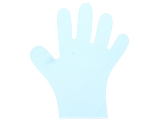 エブノ No.374 型押しエンボスグローブ L ブルー 200枚 374 1箱(ご注文単位1箱)【直送品】