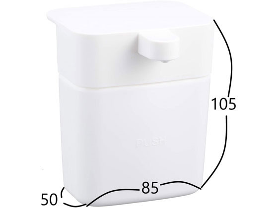 SANEI シンクのディスペンサー ホワイト PW1711-W 1個(ご注文単位1個)【直送品】