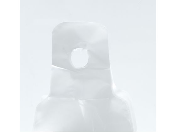 TRUSCO レジ袋 20／35号 430×340(215)mm 乳白 100枚 1袋（ご注文単位1袋)【直送品】