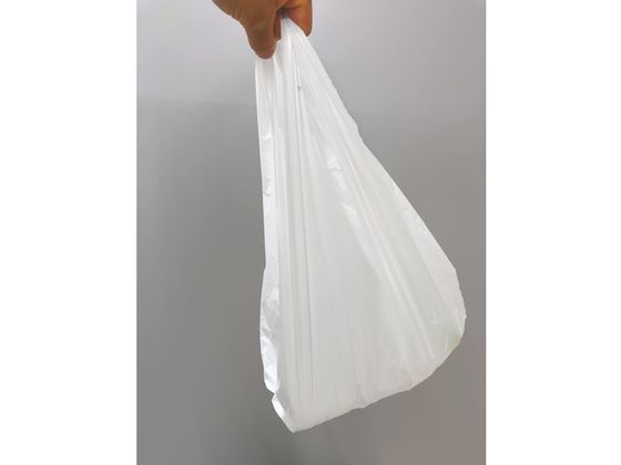 TRUSCO レジ袋 20／35号 430×340(215)mm 乳白 100枚 1袋（ご注文単位1袋)【直送品】