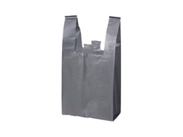 レジ袋 シルバー8号 100枚 1パック(ご注文単位1パック)【直送品】