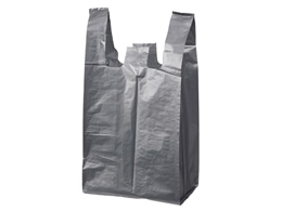 レジ袋 シルバー20号 100枚×10パック 1箱(ご注文単位1箱)【直送品】