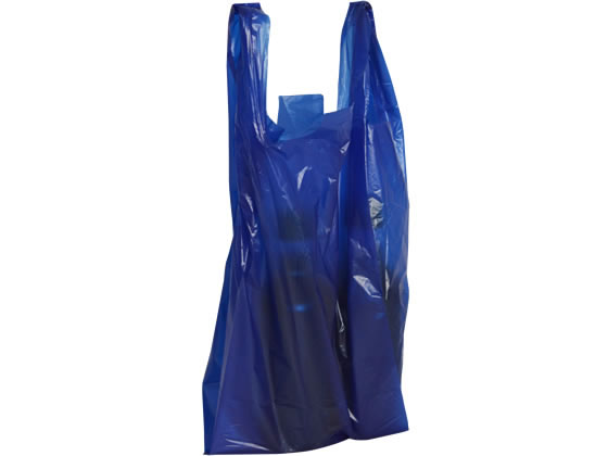 伊藤忠 レジ袋 紺 M 100枚 IRLM-NM 1パック(ご注文単位1パック)【直送品】