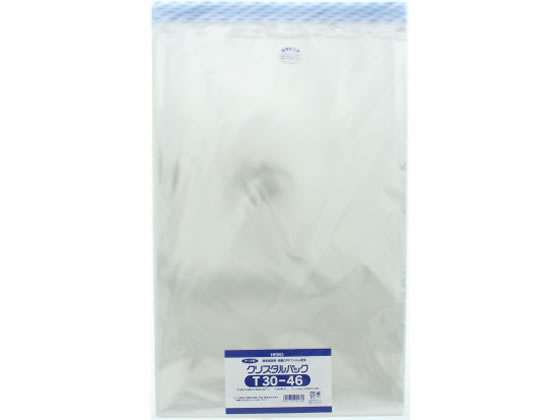 ヘイコー クリスタルパック 460×300mm T30-46 100枚 1袋（ご注文単位1袋)【直送品】