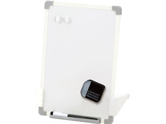 アスカ スタンドつきホワイトボード Sサイズ 220×330mm VWB076 1枚(ご注文単位1枚)【直送品】