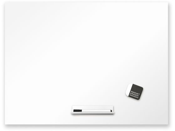 アスカ 抗菌ホワイトマグネットシート L 無地 600×450mm AWM02 1枚(ご注文単位1枚)【直送品】