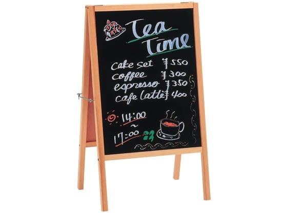 アイリスオーヤマ 両面ブラックボード ナチュラル GXB-77ナチュラル 1枚(ご注文単位1枚)【直送品】