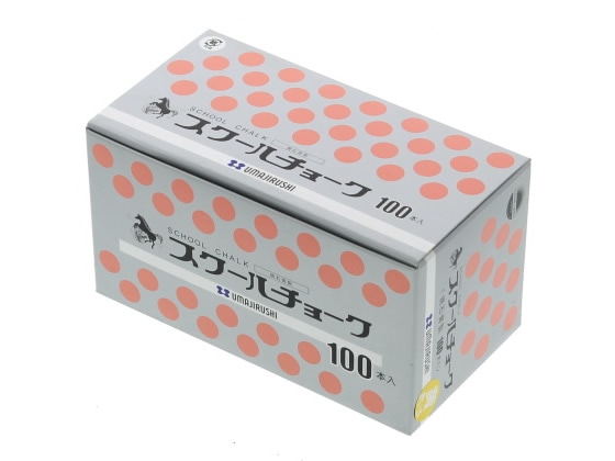 馬印 スクールチョーク黄 100本 C205 1箱(ご注文単位1箱)【直送品】