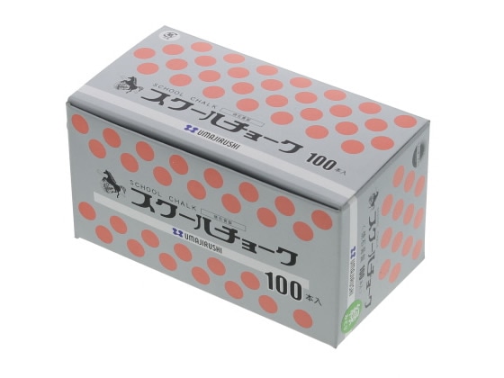 馬印 スクールチョーク緑 100本 C206 1箱(ご注文単位1箱)【直送品】