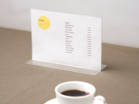 コクヨ カード立てメニュー型 95×150mm カト32N 1個(ご注文単位1個)【直送品】