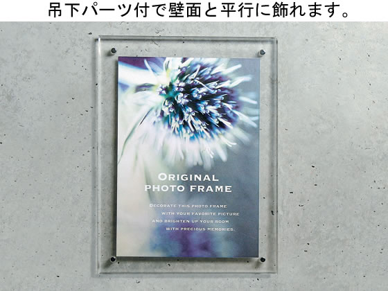 アートプリントジャパン フェイスファイブフレーム B4クリア 30736688 1枚（ご注文単位1枚)【直送品】