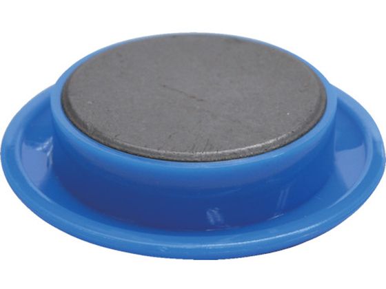 マグエックス カラーボタン 30Φ 青 12個入り MFCB-30-12P-B 1パック（ご注文単位1パック)【直送品】