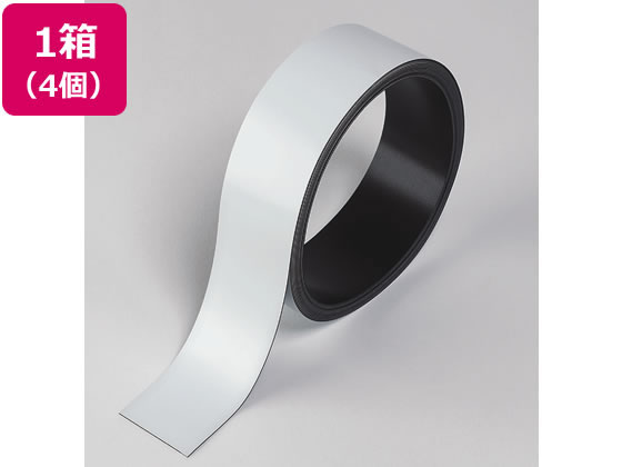 マグエックス マグネットラベル 2L ロールタイプ 幅36mm 5m 4個 1箱(ご注文単位1箱)【直送品】