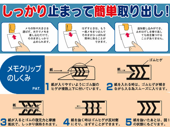 オート メモクリップ カラー マグネットタイプ 黄色 MC-380Mキイロ 1個(ご注文単位1個)【直送品】