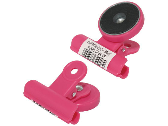 ミツヤ POPマグクリップ パステルレッド POMC-01BA-PR 1個(ご注文単位1個)【直送品】
