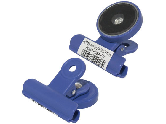 ミツヤ POPマグクリップ パステルバイオレット POMC-01BA-PV 1個（ご注文単位1個)【直送品】