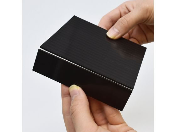 マグエックス 強力マグネットシート 滑止加工 粘着 4片 AGWF-4T 1個(ご注文単位1個)【直送品】