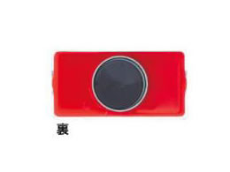 ベロス マグタッチ カラー名札 小 赤 20個 MN-80(RD) 1箱(ご注文単位1箱)【直送品】