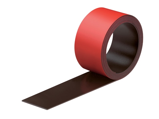 コクヨ マグネットシート(スリムカラー) 幅25mm 赤 マク-307NR 1巻(ご注文単位1巻)【直送品】