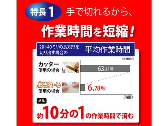 マグエックス マグネット粘着付シート強力ちぎれ~る MSWFPC-300 1パック(ご注文単位1パック)【直送品】