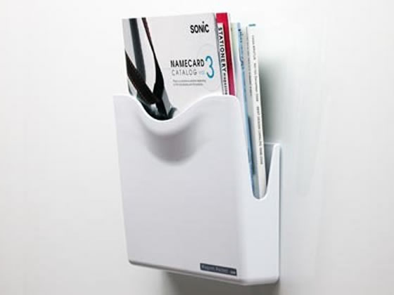 ソニック マグネットポケット A4 白 MP-447-W 1個(ご注文単位1個)【直送品】