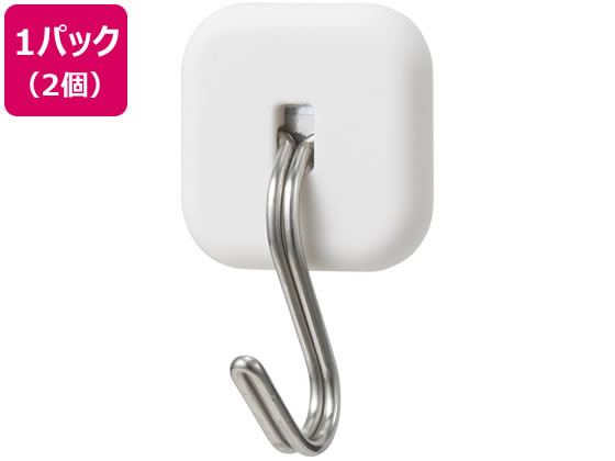 レック 強力マグネットハングフック 2個入り H00417 1パック（ご注文単位1パック)【直送品】