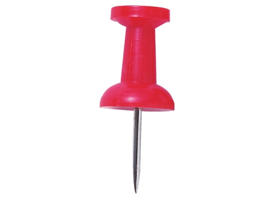 トラヤ アートピン 赤 18本 1パック(ご注文単位1パック)【直送品】