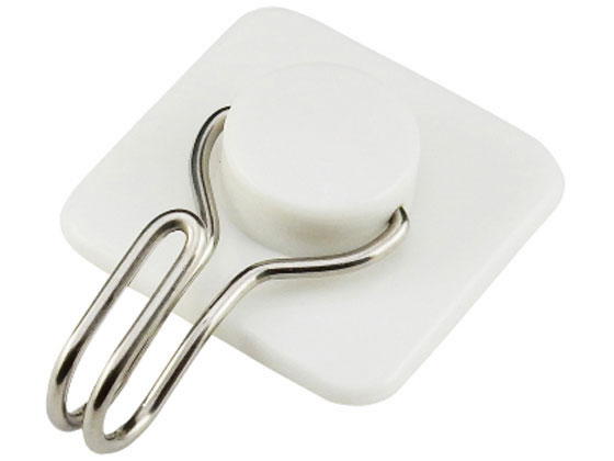 ミツヤ スイング粘着フック 3kg 白 2個 SNH-3 1パック(ご注文単位1パック)【直送品】