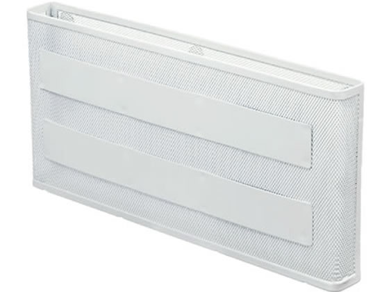 リヒトラブ マグネットポケット A4横 W330×D30×H160 白 1個(ご注文単位1個)【直送品】