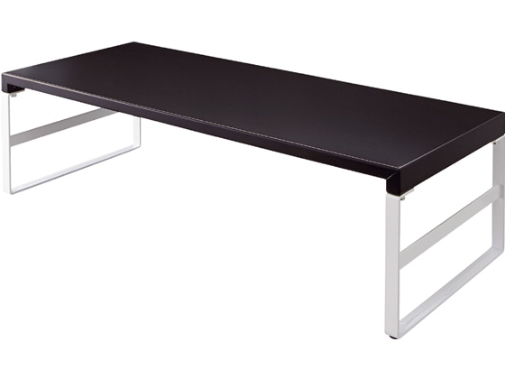 リヒトラブ 机上台〈幅590mm・ハイタイプ〉黒 A-7333-24 1台(ご注文単位1台)【直送品】