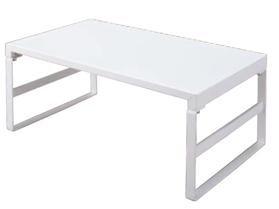 リヒトラブ 机上台 幅390mm ハイタイプ 白 A-7331-0 1台(ご注文単位1台)【直送品】