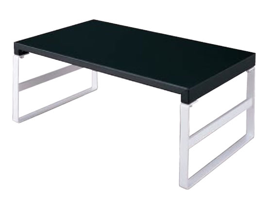 リヒトラブ 机上台 幅390mm ハイタイプ 黒 A-7331-24 1台(ご注文単位1台)【直送品】