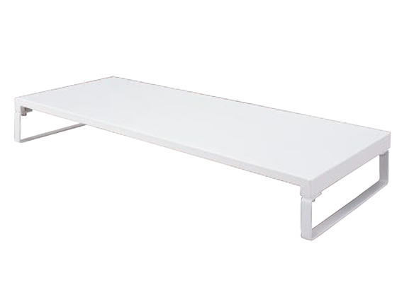 リヒトラブ 机上台 幅590mm キーボードサイズ 白 A-7332-0 1台(ご注文単位1台)【直送品】