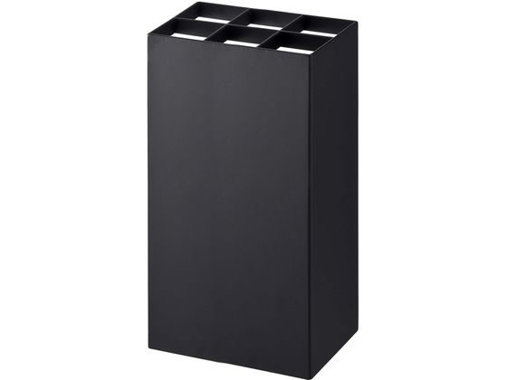 山崎実業 傘立てスマート 6本用 ブラック 7032 1個(ご注文単位1個)【直送品】