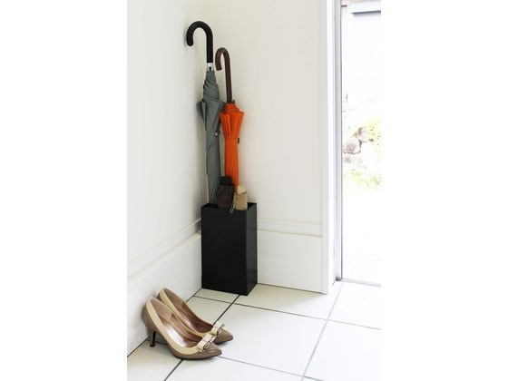 山崎実業 傘立てスマート 6本用 ブラック 7032 1個(ご注文単位1個)【直送品】