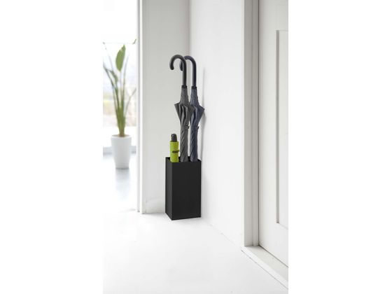 山崎実業 傘立てスマート 6本用 ブラック 7032 1個(ご注文単位1個)【直送品】