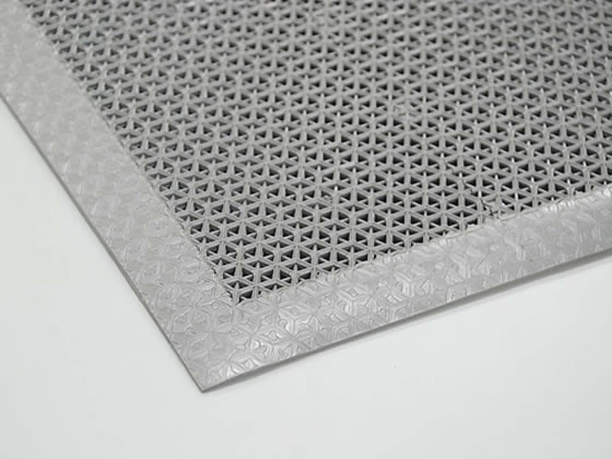 山崎産業 ブイステップマット7 #6 600×900mm グレー 1枚(ご注文単位1枚)【直送品】