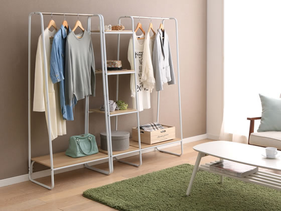 アイリスオーヤマ スタイルハンガー2WAYタイプ プレミアム ボード1枚付 ブラック 1台(ご注文単位1台)【直送品】