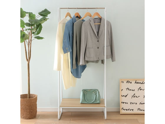 アイリスオーヤマ スタイルハンガー2WAYタイプ プレミアム ボード1枚付 ホワイト 1台(ご注文単位1台)【直送品】