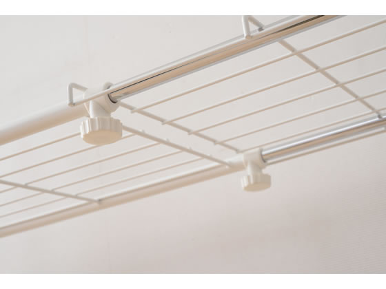 YAMAZEN 押入れハンガーラック OSM-2T-OW 1台(ご注文単位1台)【直送品】