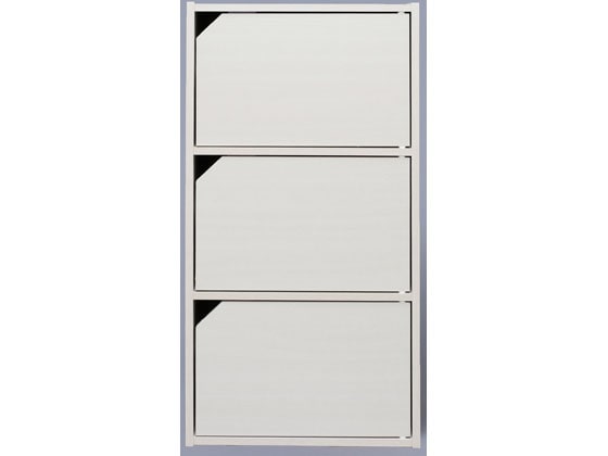 アイリスオーヤマ モジュールボックス扉付 オフホワイト MDB-3D 1台（ご注文単位1台)【直送品】