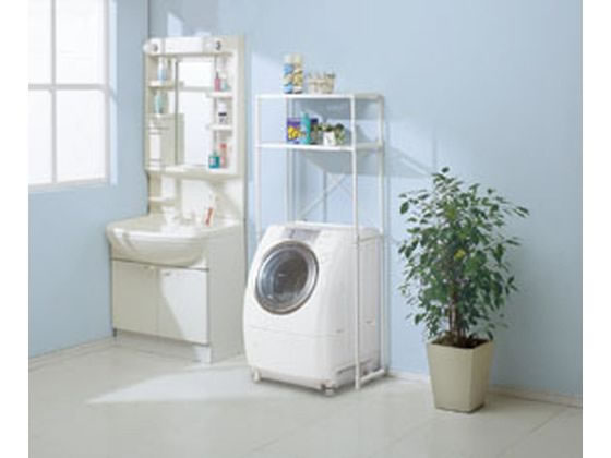 アイリスオーヤマ ランドリーラック ホワイト LR-155P 1台(ご注文単位1台)【直送品】