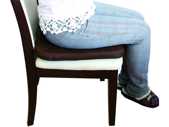 トレードワン ファイバークッション ブラウン 60031 1個(ご注文単位1個)【直送品】