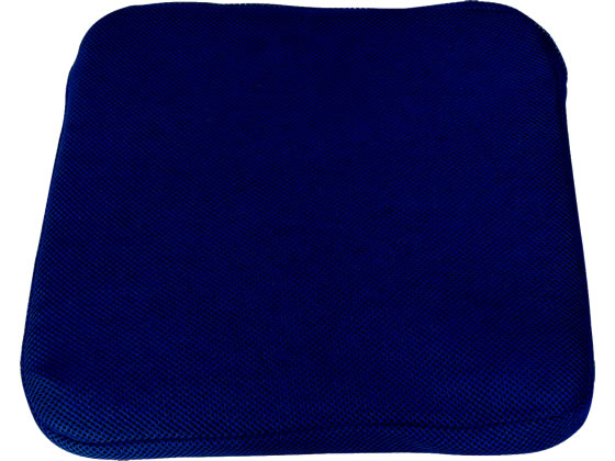 トレードワン ファイバークッション ネイビー 60032 1個(ご注文単位1個)【直送品】