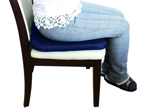 トレードワン ファイバークッション ネイビー 60032 1個（ご注文単位1個)【直送品】