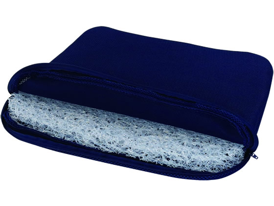 トレードワン ファイバークッション ネイビー 60032 1個（ご注文単位1個)【直送品】