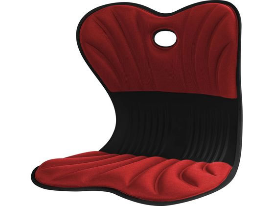 トレードワン 美姿勢サポートチェア スワンルボーテ レッド 60168 1個(ご注文単位1個)【直送品】