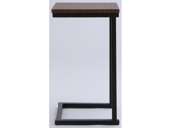 アイリスオーヤマ サイドテーブル 幅290 ブラウンオーク/ブラック SDT-29 1台(ご注文単位1台)【直送品】